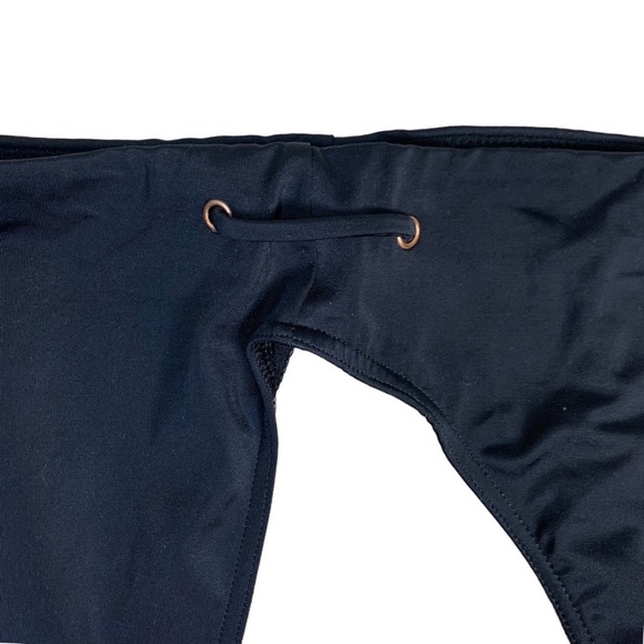 ASOS Women’s Black High Waisted Bikini Bottom Size 4 - Picture 4 of 8